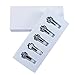 Seahorse Quartz Replacement Coils Tip 5pcs/ Pack for Lk Seahorse and Pro (Silver-1)