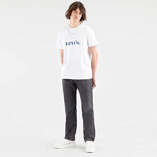 Levi's Herren Ss Relaxed Fit Tee T-Shirt,Ssnl Mv Logo *White*,S – Ansicht 3