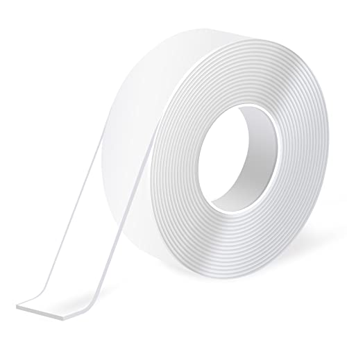 Art3d Double-Sided Tape (10FT), Removable, Traceless, Washable, Reusable - Multipurpose Tape as Seen on TV