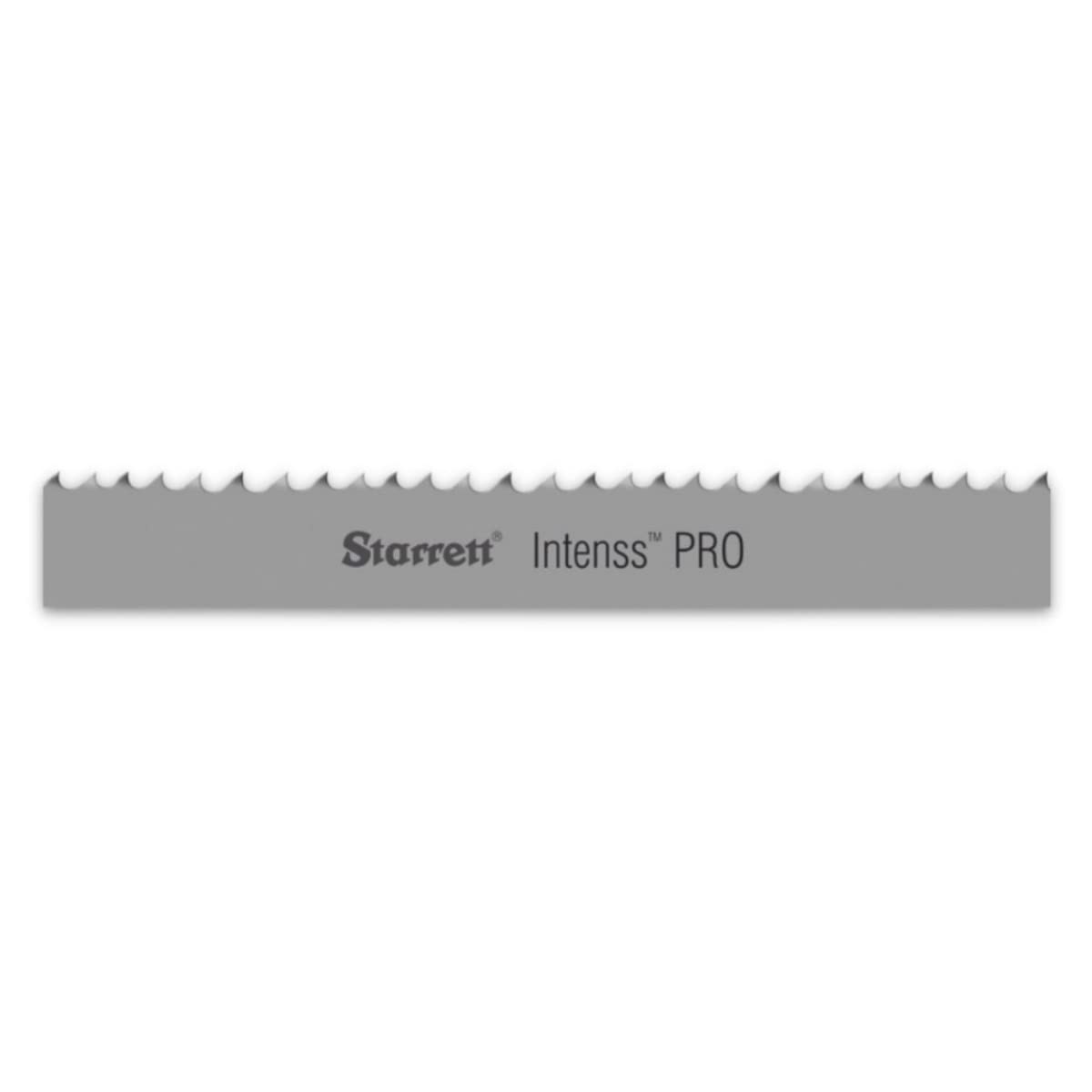 Starrett Intenss PRO Bi-Metal Band Saw Blade with M42 HSS Cutting Edge - Ideal for Intensive Production Cutting in Ferrous/Non-Ferrous Metals - 7 Ft. 9", 3/4 x .035 x 6-10/P - 99206-07-09