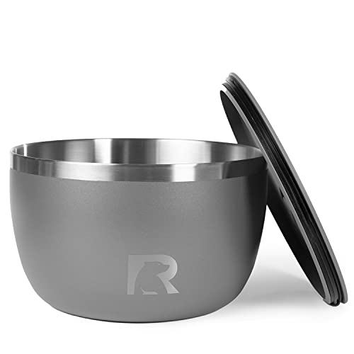 RTIC-Anywhere-Stainless-Steel-Bowl-Set-Of-Two-Camping-Bowls-With-Lids-Vacuum-Insulated-Stackable-Durable-Outdoor-Dinnerware-Non-Slip-Dishwasher-Safe-Dinner-Outside-Campfires-Travel-Graphite