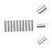 AUTSUPPL 24Pcs Stainless Steel Dowel Pins for DIY Shelving Durable Shelf Support Tool Precision Design for Easy Installation for Bookcases and Cabinets