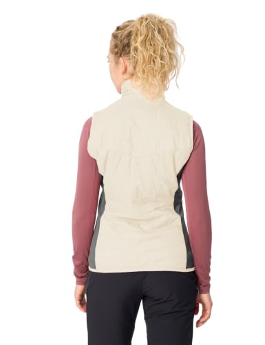 VAUDE Sesvenna Vest IV für Damen, wasserabweisend, warm, ecru, 36 – Ansicht 5