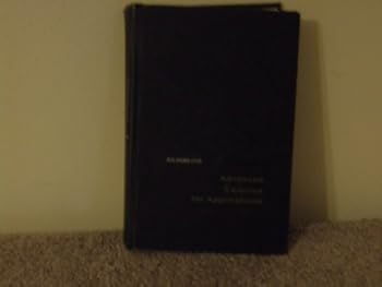 Hardcover Advanced Calculus for Applications by hildebrand francis (1962-01-01) Hardcover Book