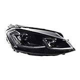 Fari anteriori compatibili con VW Golf 7.5 2018-2020, luci diurne a LED Hella 5, lenti allo xeno H7, accessori per auto Golf 7 Golf 7.5
