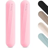 unycos - Set di Pesi Palestra in Casa【2 kg】in Acciaio e Silicone, Coppia di Manubri per Donne e Uomini, Allenamento Fitness, Forza, HIIT, Boxe e Aerobica |22 x 4,8 cm| (Rosa)