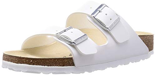 [ビルケンシュトック] サンダル Arizona アリゾナ Birko-Flor ナロー ホワイト 23 cm [並行輸入品]