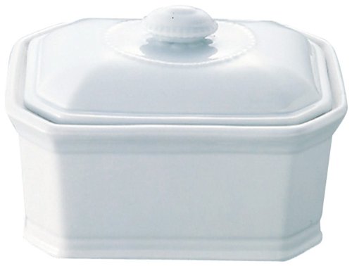 Apilco TOAE FG1 Octagonal Terrine with Lid, 4.9 fl oz (140 ml)