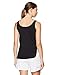adidas Originals Women's Top's Loose Crop Tank, Black/White Small