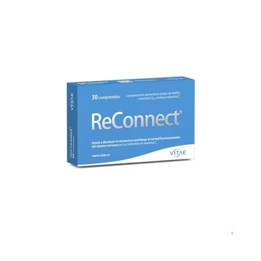 Vitae ReConnect 30 tablets | NADH, CoQ10, Serine, Vitamin C | Energy | Improve performance | Memory | Mental fatigue | Focus and concentration