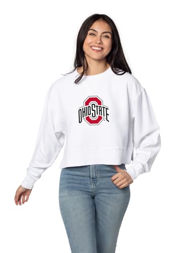 Image of chicka-d NCAA womens Corded Boxy Pullover