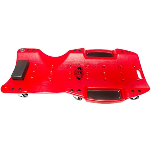 AFF XL Mechanic's Creeper - 47" Length Ergonomic Creeper with Padded Headrest & Magnetic Tool Trays - Super Duty by AFF - Image 9