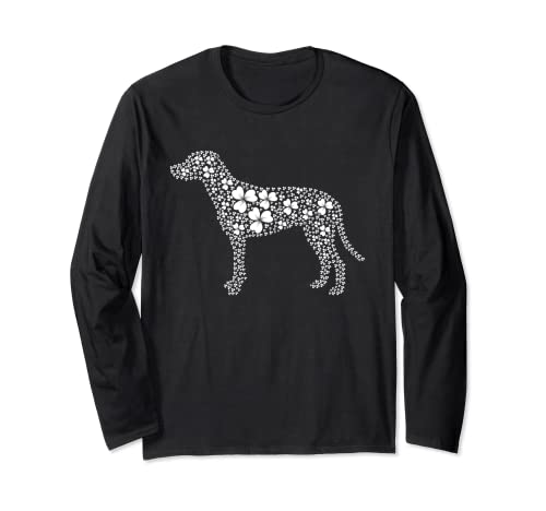 Dálmata Irish Clover Día de San Patricio Leprechaun Perro Regalos Manga Larga