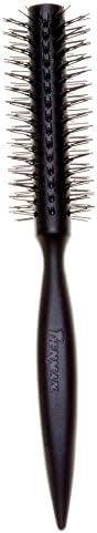 Denman D71 Curling Brush (Nylon, Double Bristle) - Denr071Mblk