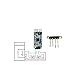DSD TECH HM-10 Master und Slave Bluetooth 4.0 LE iBeacon Modul kompatibel mit iPhone und iPad mit 4-poligem Dupont-Kabel für Arduino
