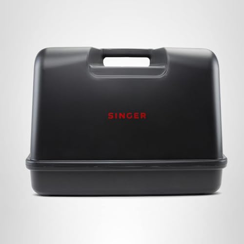 SINGER Black Universal Hard Carrying Case for Sewing Machine, Compatible with Most Standard Free-Arm Portable Sewing Machines, Non-Slip Inner Tray, Convenience & Sturdy protection for Easy Storage - Thumbnail 7