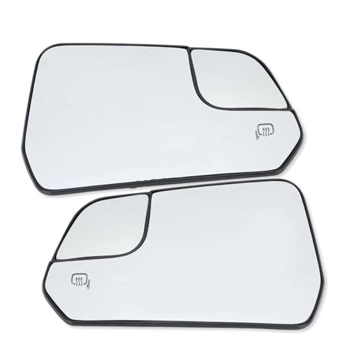 Verre miroir rétroviseur voiture Ford Mustang 2015-2021 lentille rétroviseurs chauffants aile latérale