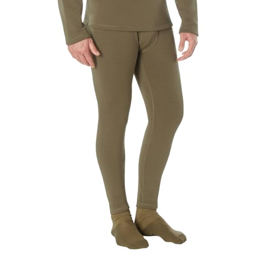 Rothco ECWCS Gen III Mid-Weight Underwear Bottoms - Insulated Cold Weather Base Layer