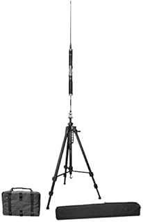 Super Antenna MP1LXMAX Deluxe Tripod 80m-10m HF +2m VHF Portable Antenna with Go Bags ham Radio Amateur