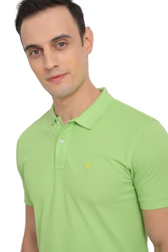 Image of Allen Solly Men's Cotton Solid Regular Fit T-Shirt