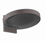 hansgrohe Rainfinity Soffione doccia 360 3 getti con attacco a parete, cromo nero satinato, 26234340