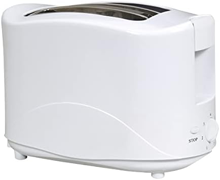 Cool Touch Elpine 2 Slice Toaster 750W Perfect For Home Office Students Gift BNIB WHITE 31358C
