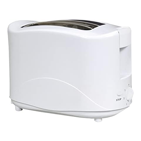 Cool Touch Elpine 2 Slice Toaster 750W Perfect For Home Office Students Gift BNIB WHITE 31358C Cover