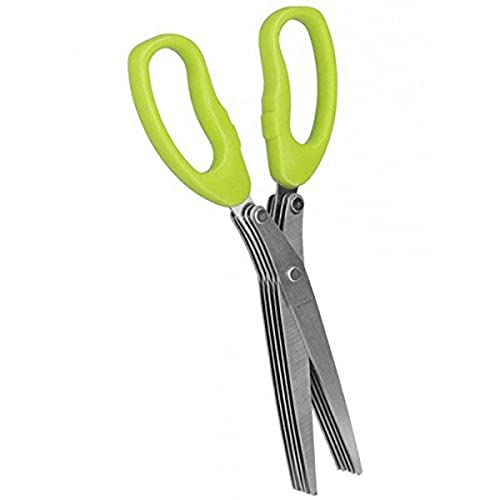 Metaltex 19 cm, Multicolore, in plastica, 251971 Forbici per Erbe a 5 Lame