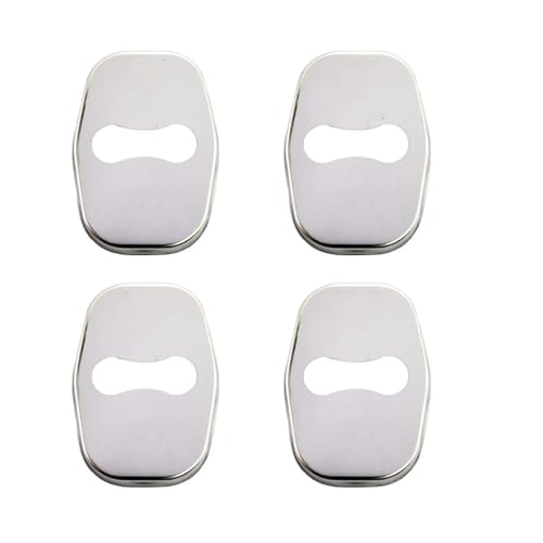 Couvercle de serrure de porte voiture finition carbone set de 4 protections