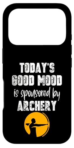 Archery Today's Good Mood is �X�|���T�[ �A�[�`�F���[�M�t�g �X�}�z�P�[�X iPhone 17 Pro �p