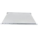 Misure precise 477 x 305 mm, altezza 27 mm, da confrontare sempre con il ripiano già installato e con il codice ricambio richiesto dal proprio frigorifero.