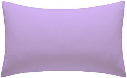 AmigoZone New 2 x Pillow Cases Housewife Plain Cover Polycotton Bedroom Luxury Pair Pack (White)