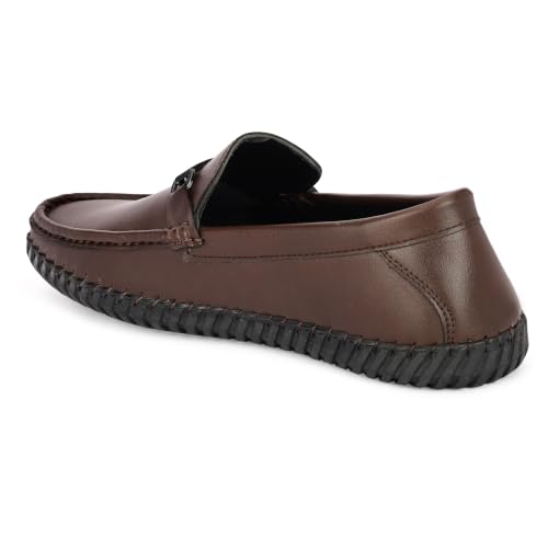 Image of Kavox Men Casual Loafers | Lightweight Slip-On Driving Shoes | Comfortable Cushioned Walking Shoes | Soft Flexible Everyday Comfort Footwear KVX 03