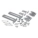 easyPART passend für gorenje 686232 Einbausatz Türmontageset für