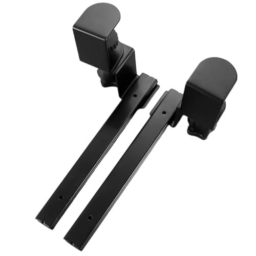 Bandeja para computadora – Rieles deslizantes giratorios para teclado, accesorio de estante que ahorra espacio, equipo de montaje para computadora portátil, uso en oficina, dormitorio, sala de estudio