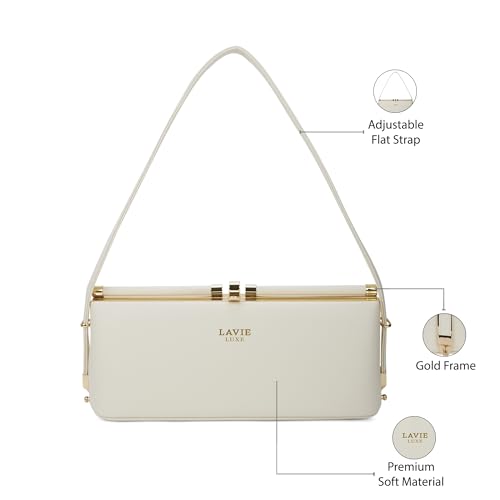 Image of Lavie Luxe Women's Parallel25 Small Frame Satchel Handbag | Satchel Bag for Work | Ladies Purse | Stylish Shoulder Bag | Gift For Women