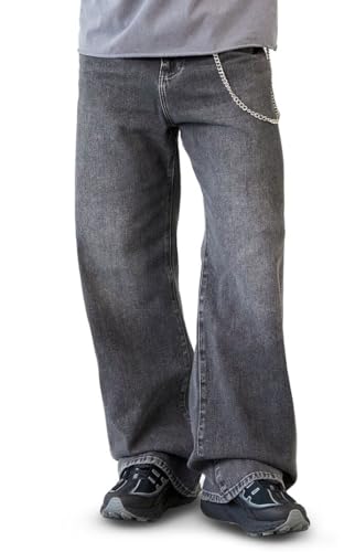PacSun Men's Dylan Baggy Jeans Tonal Stripe Gray Size 29W