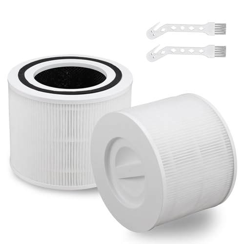 Feelhap 2pc Core 300 Filtro De Repuesto Compatible Con Purificadores De Aire Levoit Core 300 300s, Filtro H13 Hepa, Filtros De Carbón Activado 3 En 1 Feelhap 2pc Core 300 Filtro De Repuesto Compatible Con Purificadores De Aire Levoit Core 300 300s, Filtro H13 Hepa, Filtros De Carbón Activado 3 En 1