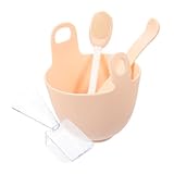 Gogogmee 1set Facial Mask Mixing Bowl Mask Applicator Kit for Easy Mixing and Preparation Safe and Comfortable for All Skin Types