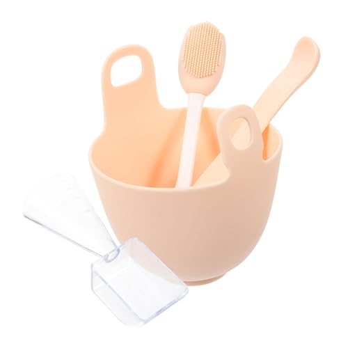 Gogogmee 1set Facial Mask Mixing Bowl Mask Applicator Kit for Easy Mixing and Preparation Safe and Comfortable for All Skin Types