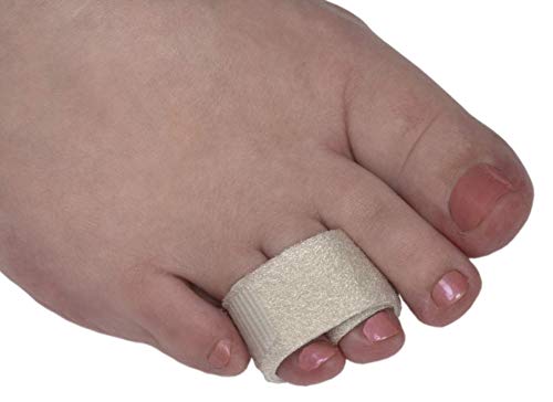 Image of Flents Finger & Toe Wraps, Compression Support Straps, 2 Pack, USA Made | Hook And Loop Closure Provides Adjustable Secure Fit, Helps Stabilize Digits During Recovery, Easy to Use, Comfortable Design