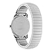 Timex Men's Easy Reader 35mm Day-Date Watch – Silver-Tone Case White Dial with Silver-Tone Expansion Band