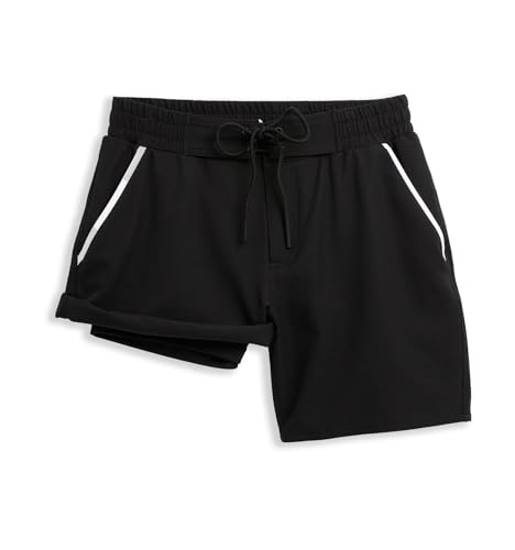 TomboyX Swim 7" Board Shorts, Quick Dry Bathing Suit Bottom Trunks, UPF 50 Sun Protection, Plus Size Inclusive (XS-6X)2