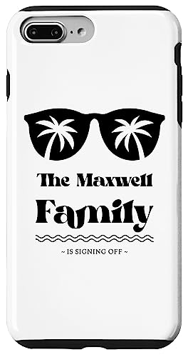 Maxwell �t�@�~���[�o�P�[�V���� �}�b�`���O�t�@�~���[�O���[�v �X�}�z�P�[�X iPhone 7 Plus/8 Plus �p