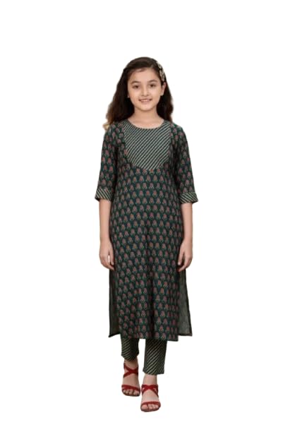 Image of Girls Girls Kurta Set