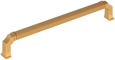 Signature Hardware 954052-12 Inigo 12 Inch Center to Center Appliance Pull - Brushed Gold