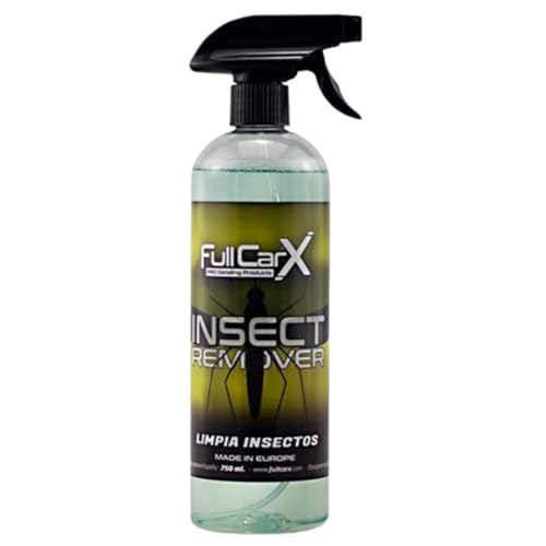 AutoFullCar – Insect Remover 750ml Limpia Insectos Coche FullCarX, Sin Frotar, Rápido y Eficaz, Protege Carrocería, Cristales, Plásticos, Detailing Profesional