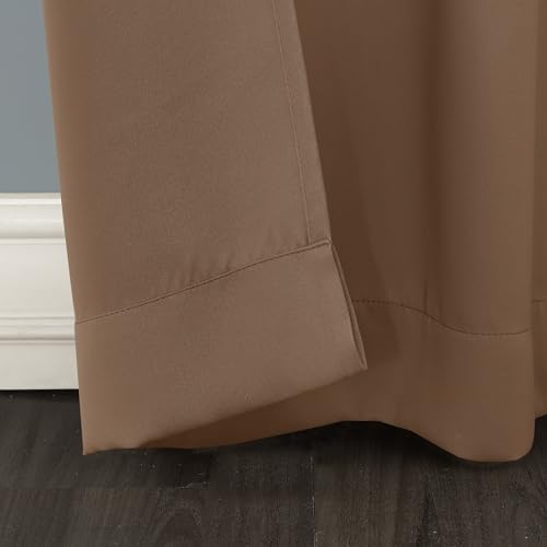 Sun Zero Easton Energy Saving Blackout Grommet Curtain Panel, 40" x 84", Barley by Sun Zero - Image 3