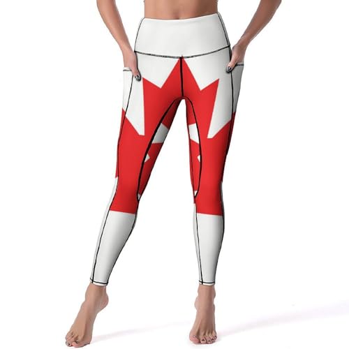 Legging sport Canada taille haute gainant fitness et gym taille S
