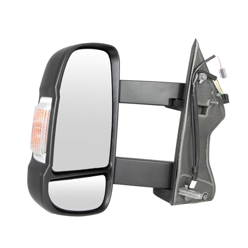 Rétroviseur extérieur gauche à réglage électrique capteur de température 16W bras de rétroviseur long 735620753